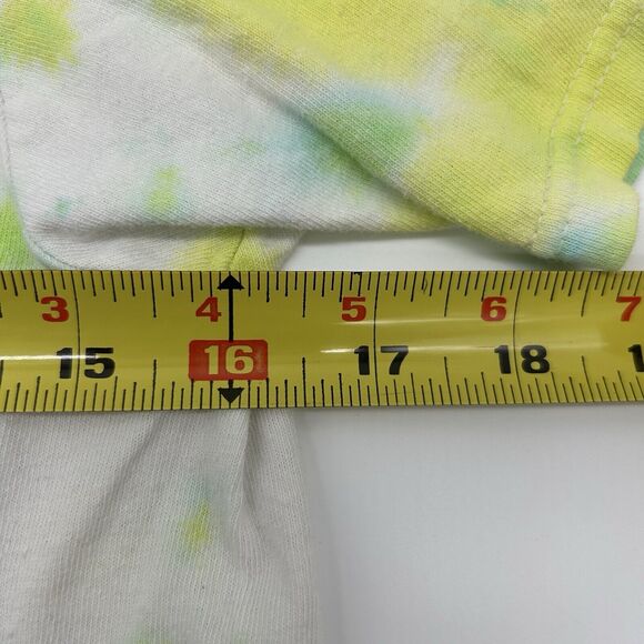 Cowboy Bebop Shirt Crunchyroll Bandai Namco Mens Size Small Yellow Green Tie Dye - Picture 7 of 7